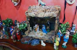 Nativity Scene on loan from Travaglia family