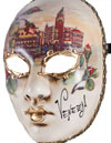 Venetian Mask with roses & Venetian Palace