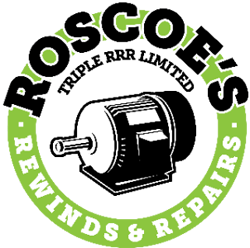 Roscoes Rewinds & Repairs Logo
