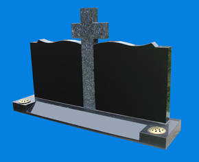 Book Shaped Plates with Central Cross